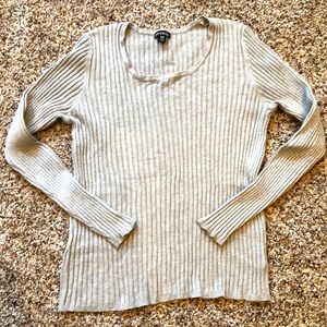 Ribbed sweater